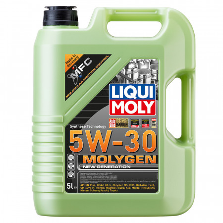 9043-LIQUI MOLY-НС-синтетическое моторное масло LIQUI MOLY Molygen New Generation 5W-30 5л-1