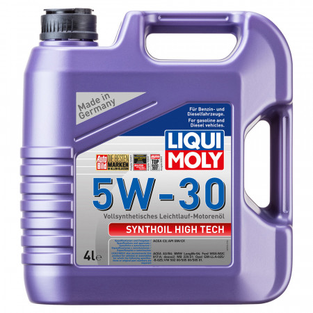 9076-LIQUI MOLY-Моторное масло LIQUI MOLY Synthoil High Tech 5W-30 4л-1