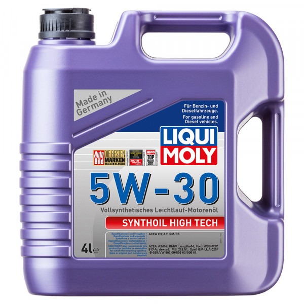 9076-LIQUI MOLY-Моторное масло LIQUI MOLY Synthoil High Tech 5W-30 4л-1
