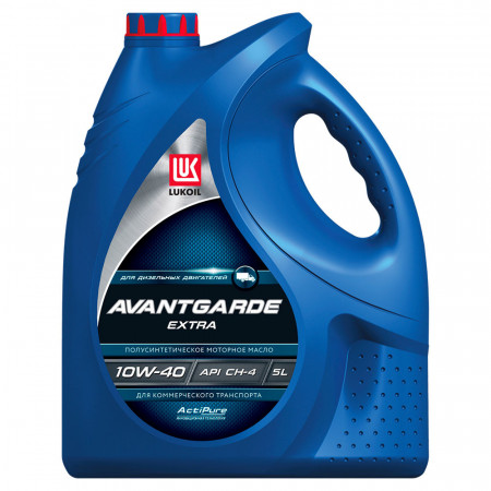 1552390-Lukoil-Моторное масло Лукойл Авангард Экстра 10W-40 CH-4/CG-4/SJ, 5л -1