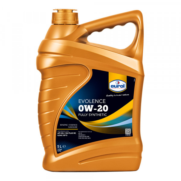 E1001285L-EUROL-Моторное масло Eurol Evolence 0W-20 SN/GF-5 5л-3