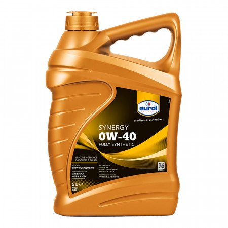 E1000645L-EUROL-Моторное масло Eurol  Synergy 0W-40 SN/CF 5л-3