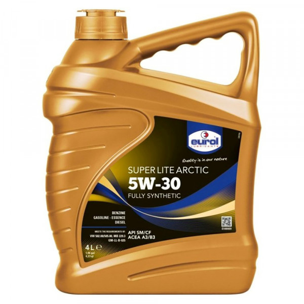 E1000094L-EUROL-Моторное масло Eurol Super Lite ARCTIC 5W-30 4л-2