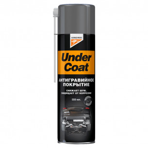 331115-KANGAROO-Покрытие для днища, на основе гудрона (антигравий) Under Coat, 550 мл-1