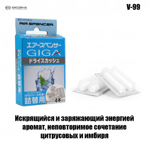 V-99-EIKOSHA-Запасной элемент для ароматизатора на кондиционер Giga - DRY SQUASH-1