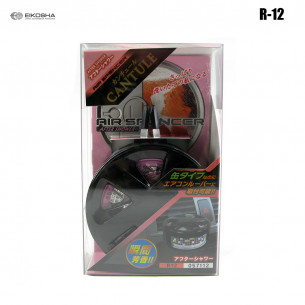 R-12-EIKOSHA-Набор - ароматизатор меловой SPIRIT REFILL + холдер на дефлектор AIR SPENCER CANTULE - AFTER SHOWER-1