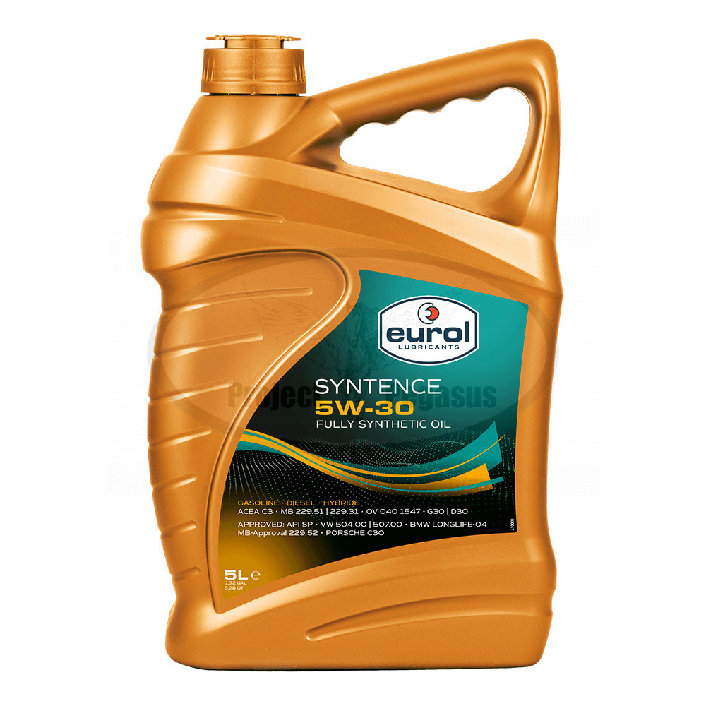 E1000625L-EUROL-Моторное масло Eurol Syntence 5W-30 SL/CF VW 504/507 C3 5л-2