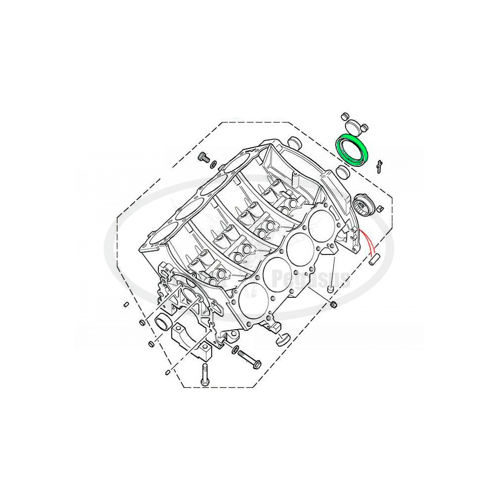 ERR2640G-Corteco-Сальник коленвала задний DEF/D1/D2/RRC/RRP38 V8-2