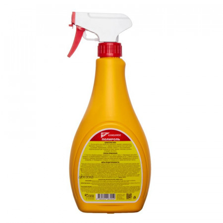 330125-KANGAROO-Полироль универсальный для кожи, резины и пластика Leather & Tire Wax, 500мл-4