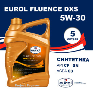 E1000765L-EUROL-Моторное масло Eurol Fluence 5W-30 DXS SN/CF 5л-1