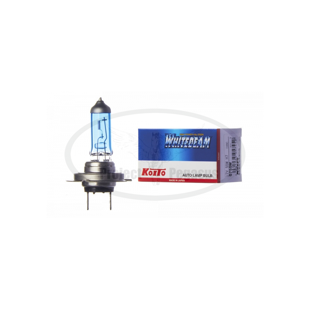 0755W-Koito-Лампа высокотемпературная Koito Whitebeam H7 12V 55W (100W) 4200K (уп. 1 шт.)-2