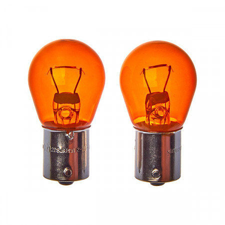 P4570A-Koito-Лампа Koito 12V 21W S25 (оранжевый) PY21W, блистер-упаковка 2 шт-1